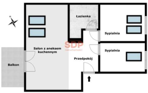 Wilczyce Dla Rodziny ceniącej spokój i zieleń 3 pok., duży bal