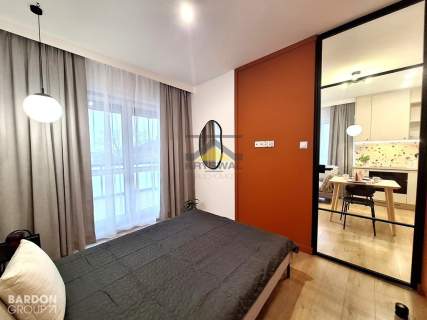Apartament w centrum miasta z dużym tarasem