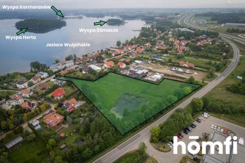 Działka inwestycyjna MPZP blisko jeziora Dorotowo