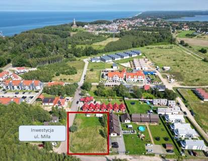 Działka inwestycyjna, ul. Miła