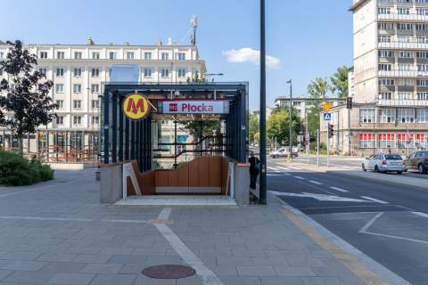 LOKAL UŻYTKOWY PRZY STACJI METRA PŁOCKA