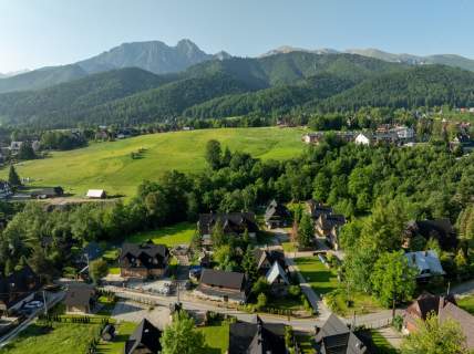Dom z działką w Kościelisku z widokiem na Giewont
