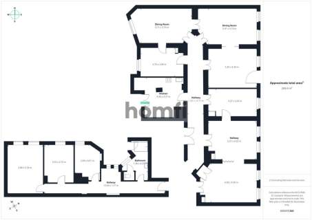 Na wynajem Lokal biurowy 281 m Centrum