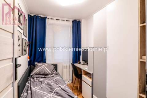 Kmiecie, mieszkanie 4-pok. 57 m, parter, balkon