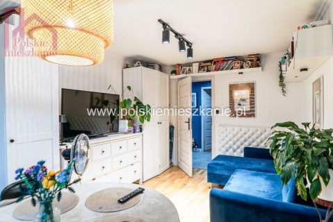 Kmiecie, mieszkanie 4-pok. 57 m, parter, balkon