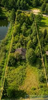 Działka budowlana 1735m2 ogrodzona