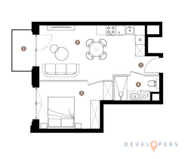 Nowe komfortowe 2 pokoje w Centrum