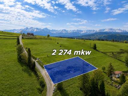 Działka widokowa w Rzepiskach 2274m2