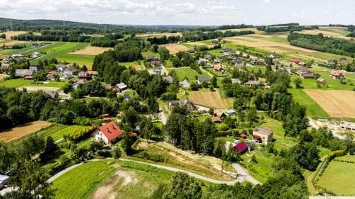 Działka rolno-zagrodowa w Łękawce