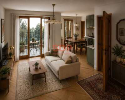 Niepowtarzalny apartament z trzema balkonami - 11,8 k / m2