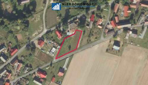 Działka budowlana 1656 m2 Koźlice gm. Gaworzyce