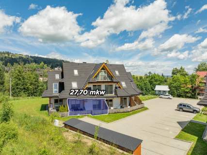 Apartament w Kościelisku z tarasem i widokiem na Czerwone Wierchy