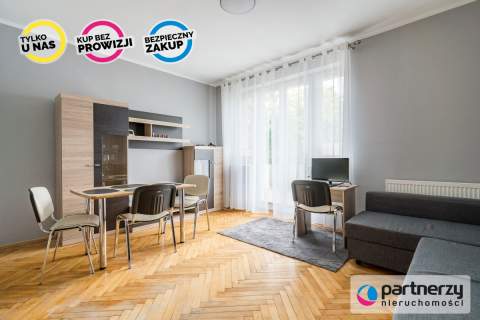 Gdynia Witomino,PARTER, 2 pokoje, balkon, piwnica.