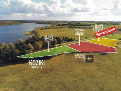 Działka na sprzedaż, 3038 m2, Ełk