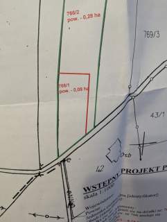 Działka budowlana w miejscowości Stronie objęta MPZP
