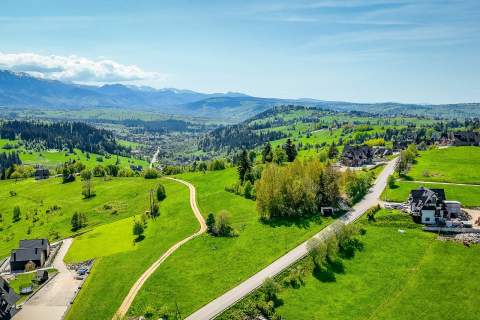 Działka inwestycyjna z widokiem na Tatry