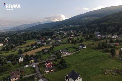 Działka z panoramą Beskidów Blisko S1 i Szczyrku