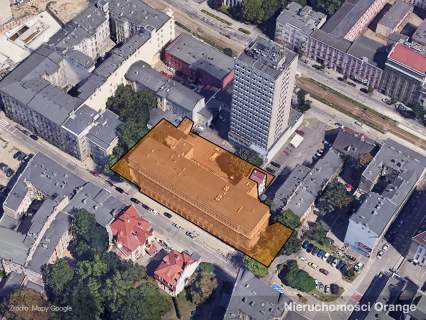 Kompleks budynków w centrum Łodzi