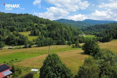 Działka z widokiem na Pilsko 1025 m