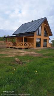 Sprzedam dom wykonany z drewna na prywatne raty