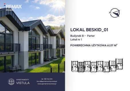Apartament w Wiśle góry na wyciągnięcie ręki