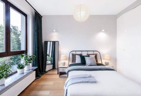2 pokoje zielone patio Miasteczko Wilanów
