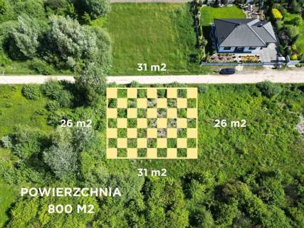 Działka z MPZP Dom jednorodzinny lub Bliźniak