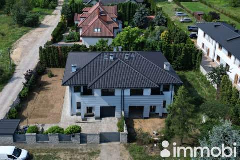 Duży bliźniak premium z ogrodem 300m2
