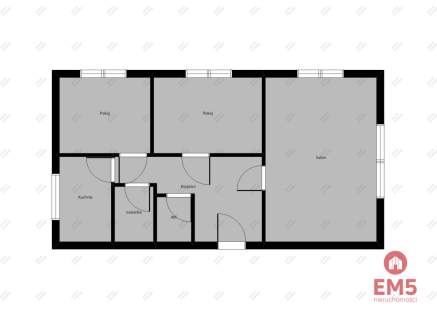 3 pokoje, 54 m2 w centrum Czarnej Białostockiej