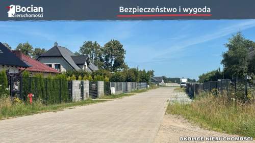 Uzbrojona płaska działka blisko lasu. Dobrzewino