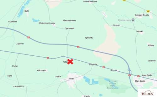 Na sprzedaż działka usługowo-mieszkaniowa Polaki