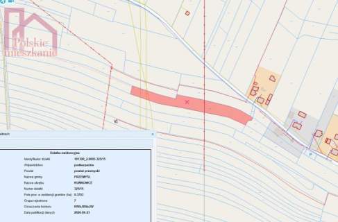 Na sprzedaż działka z warunkami zabudowy, Kuńkowce 70 arów, Prz