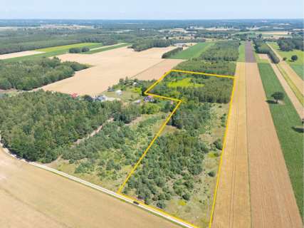 Działka inwestycyjna 3,5 ha 26 domów, Nasielsk