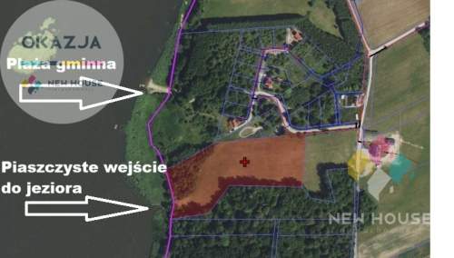 Działka z linią brzegową i możliwością zabudowy