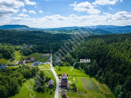 Targoszów działka 2350 m2 spokój las góry