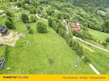 Działka budowlana na sprzedaż, 1769 m2, Zawoja