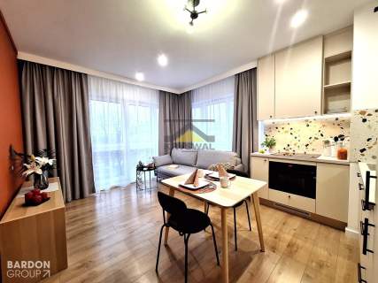 Apartament w centrum miasta z dużym tarasem