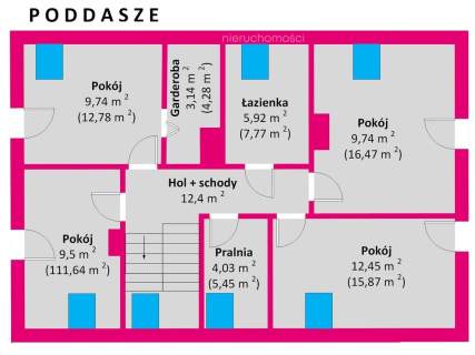 Dom w stanie surowym zamkniętym Trzeboś Podlas