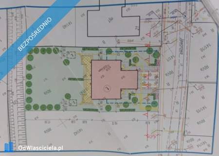 Dom Bliźniak z garażem i ogrodem , 6 pokoi , Różyny -11km od...