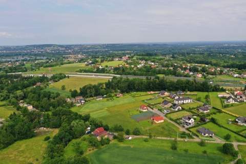 Widokowa działka koło Skoczowa