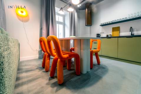 Loft w kamienicy Soho Factory 2 poziomy 4 pokoje