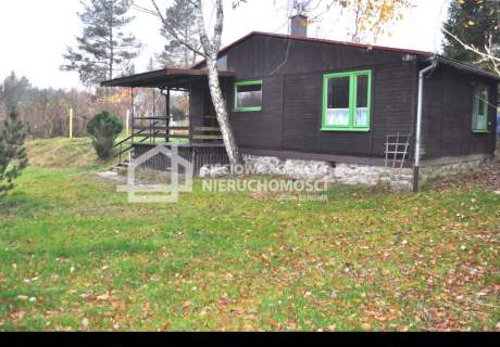 Dom Podjazy, nad rzeką, przy lesie, Sulęczyno