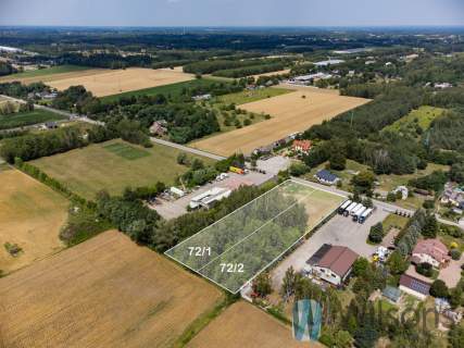 Działka z WZ 3319 m Zosin media w drodze