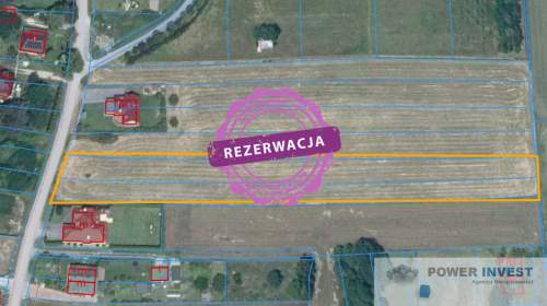 Atrakcyjna działka Niepołomice