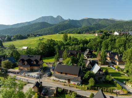 Dom z działką w Kościelisku z widokiem na Giewont