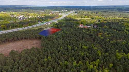 Wiązowna działka inwestycyjna pod usługi przy S17