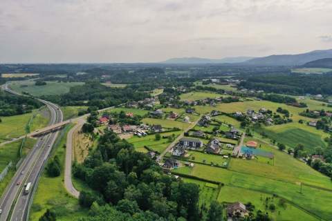 Widokowa działka koło Skoczowa