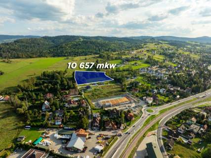 Działka budowlano-usługowa 1,06 ha Rabka-Zdrój