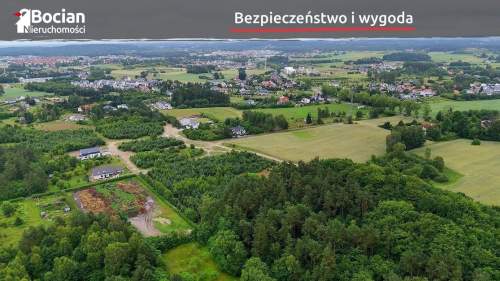 Uzbrojona, płaska działka pod lasem - Gdynia 