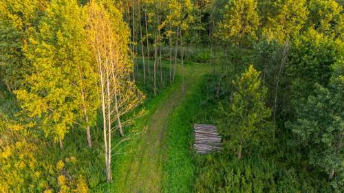 Działka budowlana nad jeziorem k/Augustowa